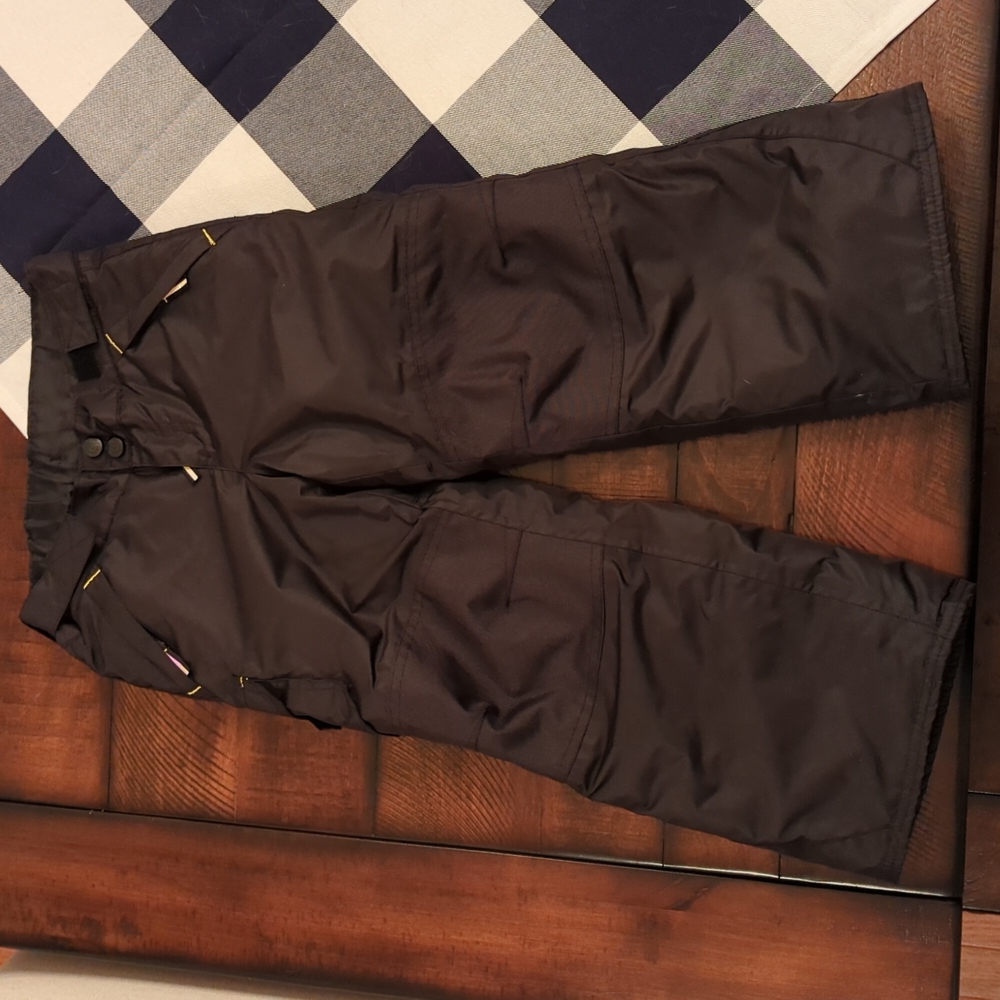 Black Kids Snow Pants, Champion XS (4-5)